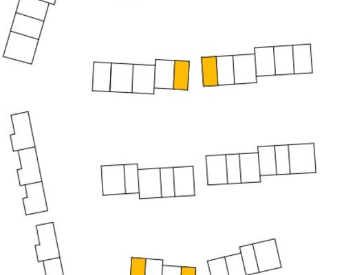 Skønt 2-værelses rækkehus med god plads i køkken-alrummet. Obs. Alle billeder og plantegninger er vejledende.