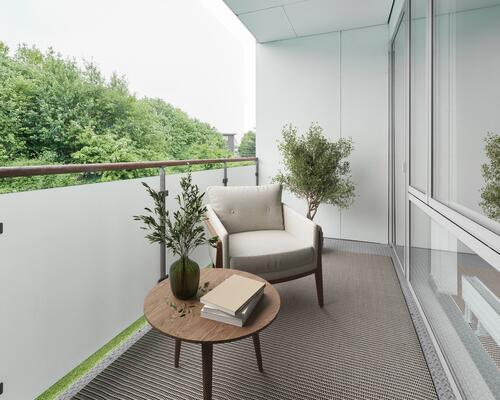 Delevenlig 3-værelses med stor altan og tæt på Aarhus C