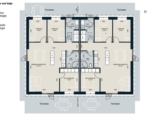 4 værelses hus i Vejle