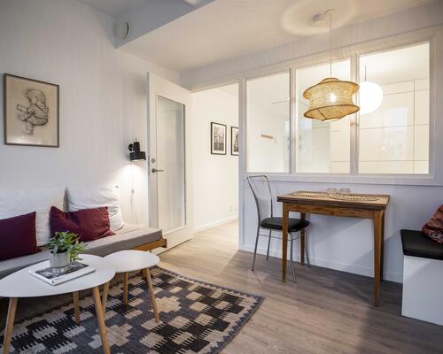 Nyrenoveret studiebolig på Godsbanen i Aalborg Centrum