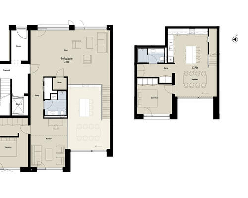 4 værelses lejlighed i Hellerup