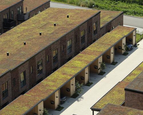 5-værelses rækkehus med egen tagterrasse