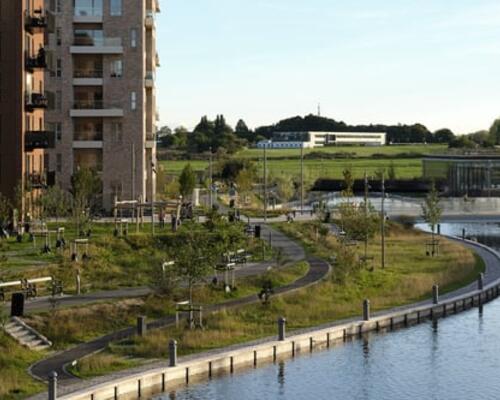 5-værelses rækkehus med egen tagterrasse