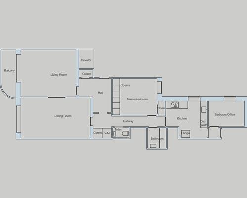 4 værelses lejlighed i København Ø