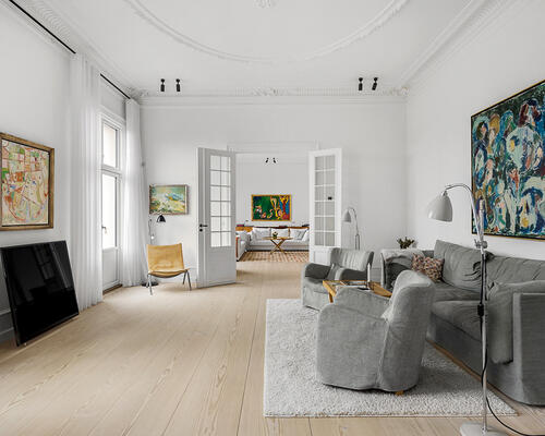 8 værelses lejlighed i København Ø