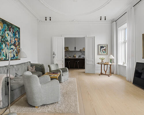 8 værelses lejlighed i København Ø