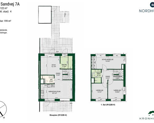 4 værelses hus i Ølsted