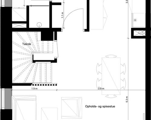 3 værelses hus i Gistrup