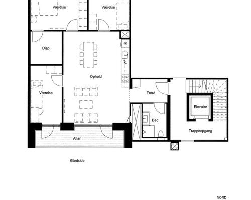 3 værelses lejlighed i Valby
