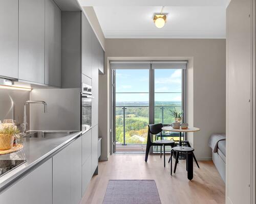 1 værelses lejlighed i Århus N