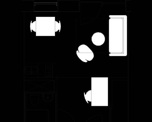 1 værelses lejlighed i Valby