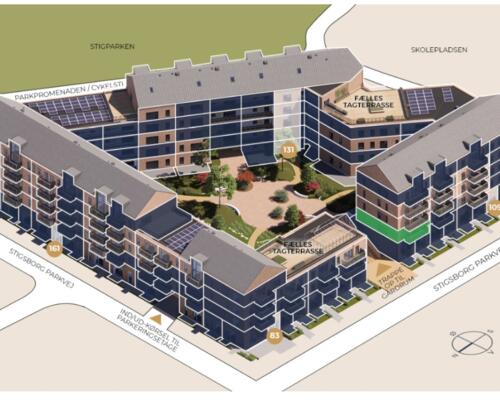 4 værelses lejlighed i Nørresundby