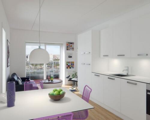 3 værelses lejlighed i Århus C