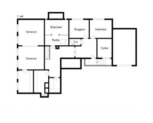 14 værelses lejlighed i Varde