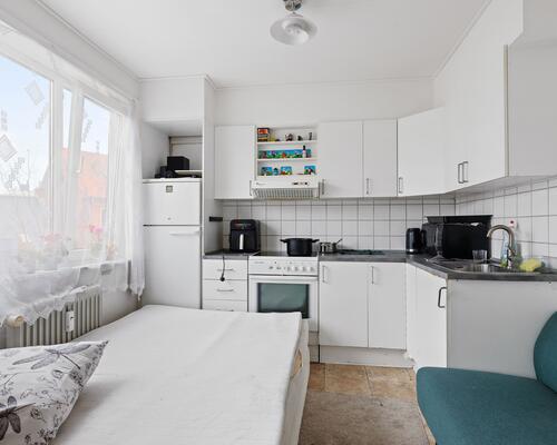 Hyggelig 1-værelses i Skolegade