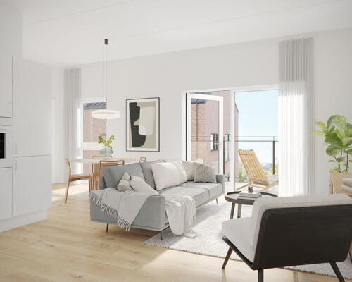 🏡 3-værelses lejlighed på 89 m² i Nørrehaven, Vejle