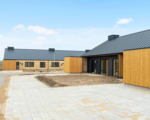 Rækkehuse fra 2025 i Lunderskov tæt ved Dollerup Sø