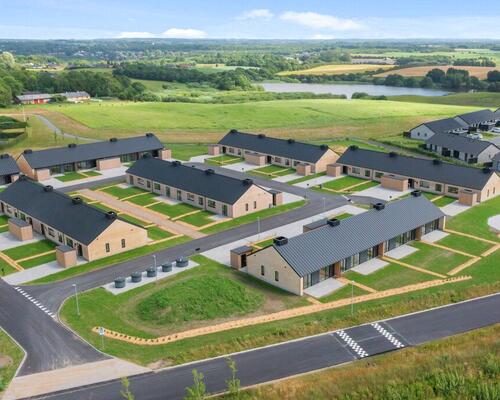 Rækkehuse fra 2025 i Lunderskov tæt ved Dollerup Sø