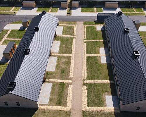 Rækkehuse fra 2025 i Lunderskov tæt ved Dollerup Sø