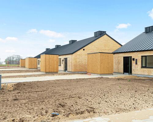 Rækkehuse fra 2025 i Lunderskov tæt ved Dollerup Sø