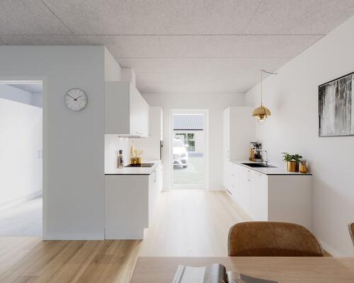 🏠 Lækkert nyopført rækkehus med varmepumpe