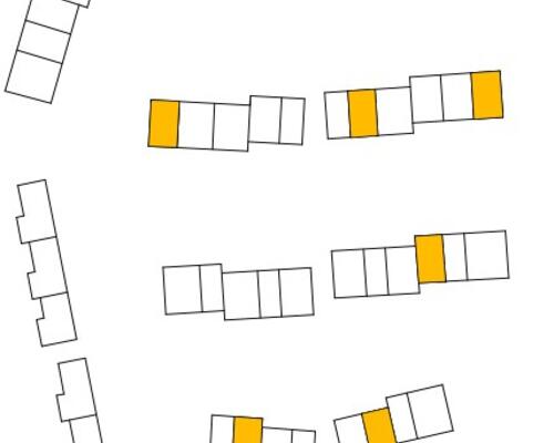 Lækkert 4-værelses rækkehus. Obs. alle billeder og plantegninger er vejledende. Denne bolig er spejlvendt ift. plantegningen.