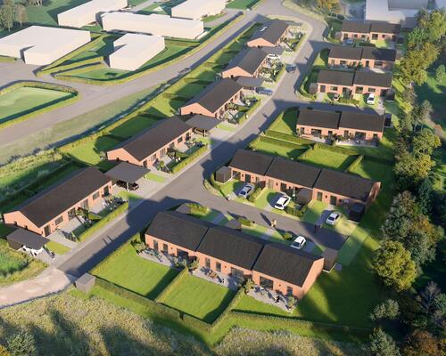 🏡 Lys og rummelig 3-værelses rækkehus i Grejs