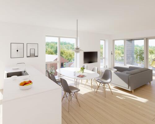 Skøn lejlighed til leje i Mølholm