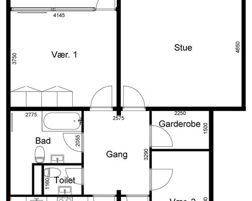 3 værelses lejlighed i Ikast