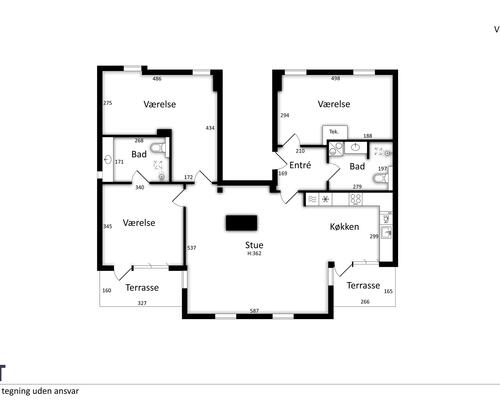 4 værelses lejlighed i Vanløse