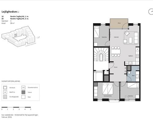4 værelses lejlighed i København SV
