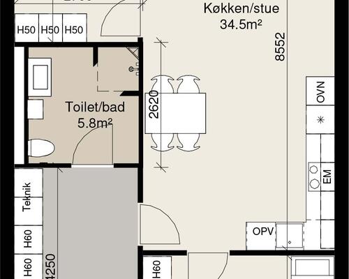 3 værelses hus i Silkeborg
