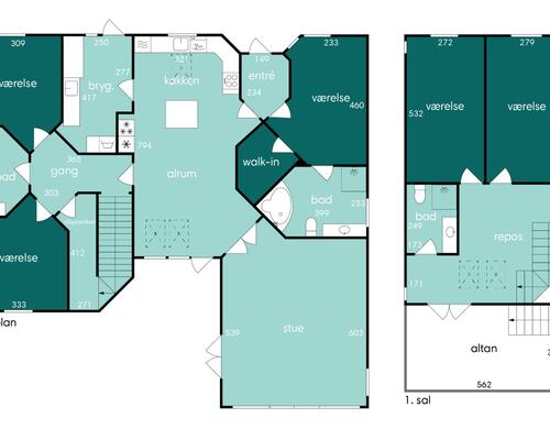 6 værelses hus i Fredensborg