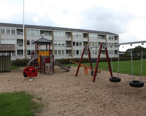 Damhusparken i Ringe - attraktiv og central beliggenhed i Ringe by.