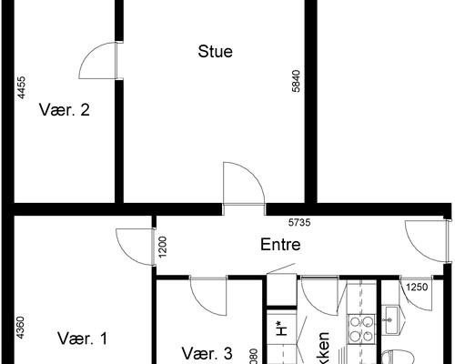 Damhusparken i Ringe - attraktiv og central beliggenhed i Ringe by.