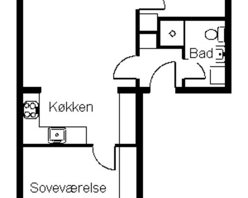 3 værelses lejlighed i Aabenraa