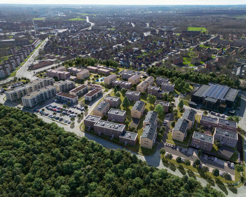 Skøn og lækker 4-værelses lejlighed med terrasse