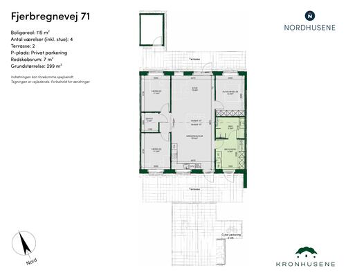 4 værelses hus i Odense NV