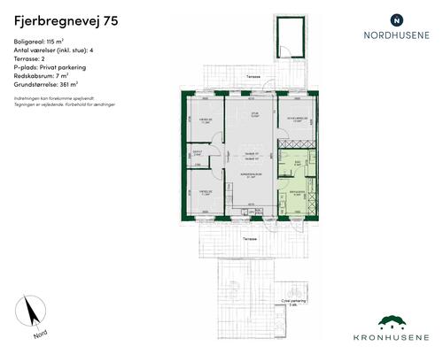 4 værelses hus i Odense NV