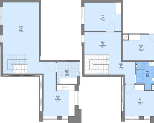 3 værelses lejlighed i Viborg