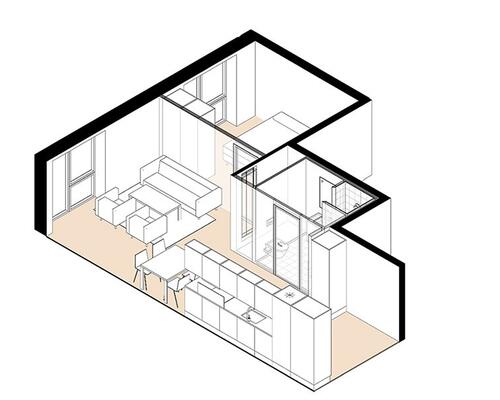 2 værelses lejlighed i Odense V