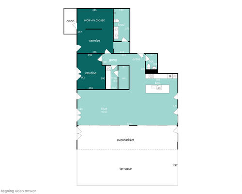 3 værelses lejlighed i Århus C