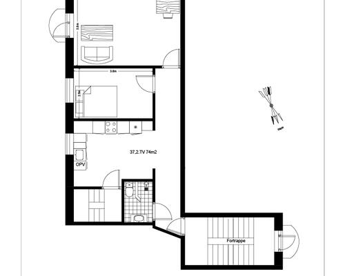 3 værelses lejlighed i Aalborg