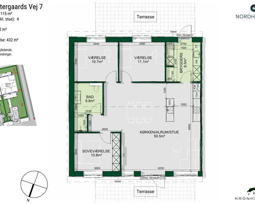 4 værelses hus i Kalundborg