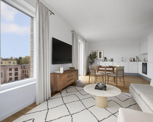 3 værelses lejlighed i Holbæk