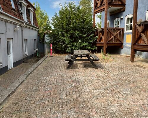 Stor delevenlig lejlighed i Svendborg