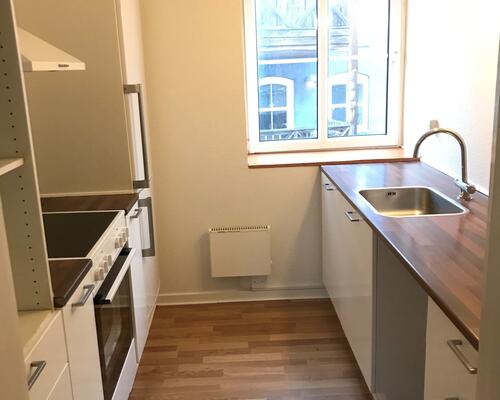 Stor delevenlig lejlighed i Svendborg