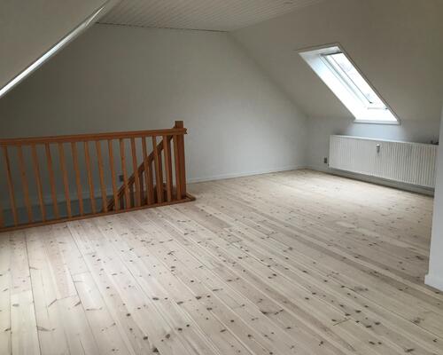 Stor delevenlig lejlighed i Svendborg