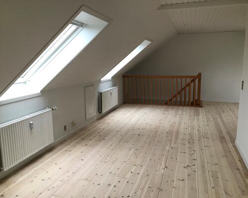 Stor delevenlig lejlighed i Svendborg