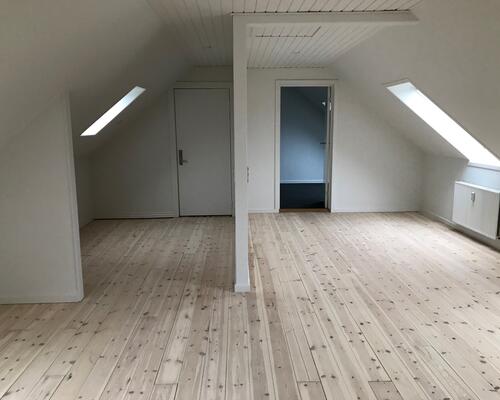 Stor delevenlig lejlighed i Svendborg